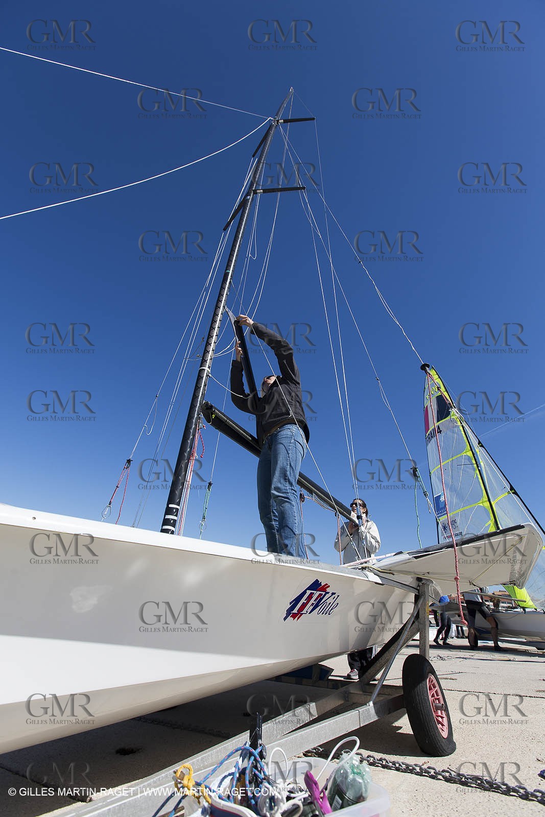 21 03 2013 - Marseille (FRA,13) - 49er FX test