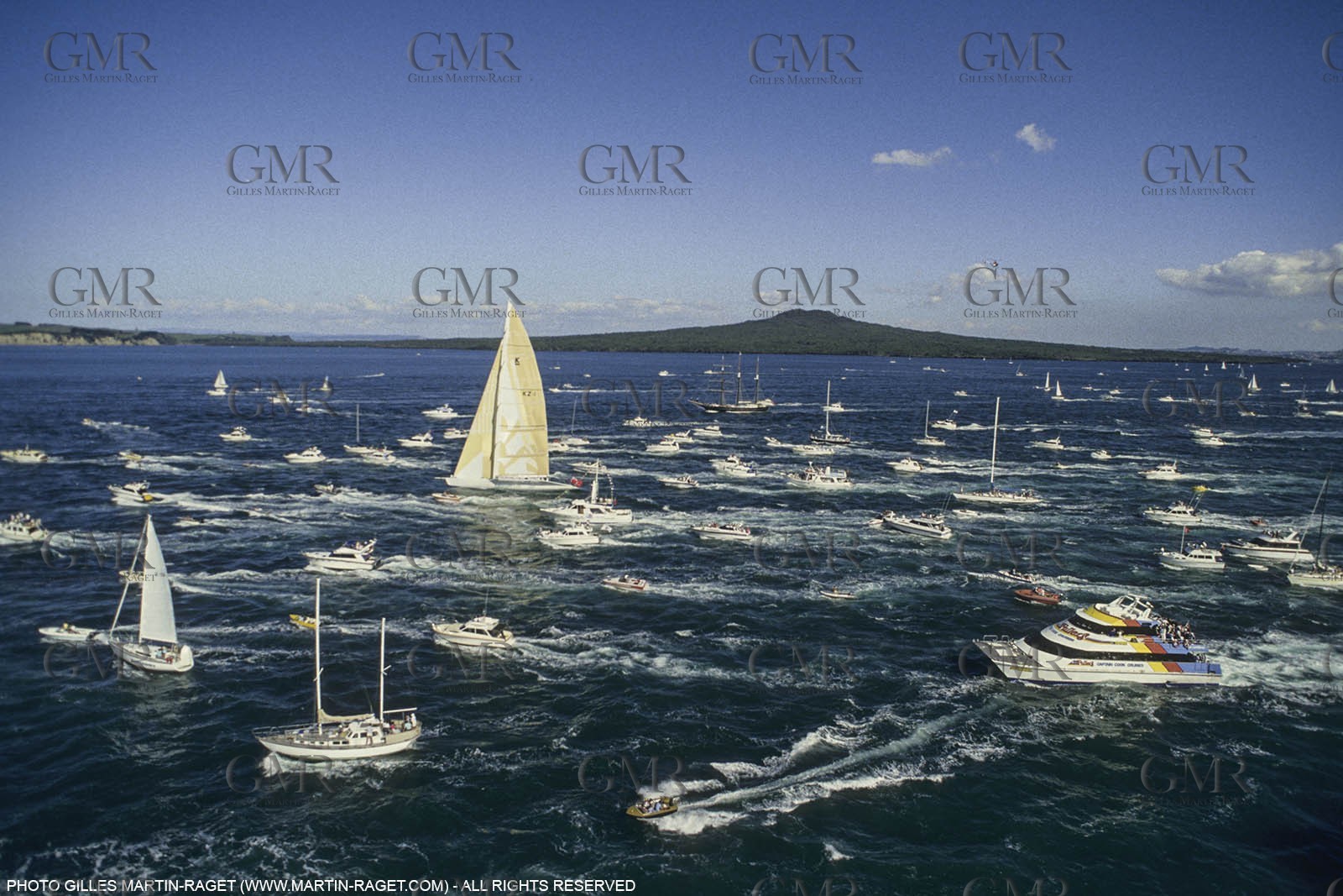Sailing, Yacht Racing, America's Cup XXVII, San Diego (USA,CA) 1988, Stars & Stripes Vs New Zealand