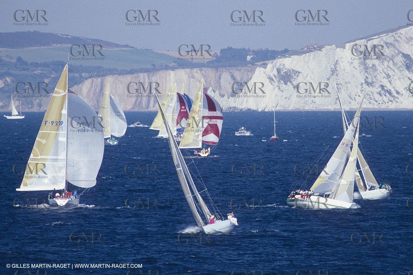 Sailing, Yacht Racing, Admiral's Cup, Cowes Week, Cowes (UK, IOW)