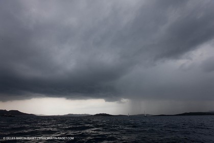 19 05 2010 - La Maddalena (ITA, Sardinia) Louis Vuitton Trophy - BMW ORACLE Racing - Training