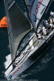 09 05 2007-Valencia (Spain)- 32nd America's Cup - Louis Vuitton Cup - RR2 - Day 11 - BMW ORACLE Racing