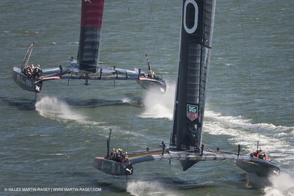 07 09 2013 - San Francisco (USA,CA) - 34th America's Cup - Final Match - Race Day 1