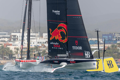 15 09 2023, Vilanova i La Geltru (ESP), 37th America's Cup, Preliminary Regatta N° 1, Race Day 3
