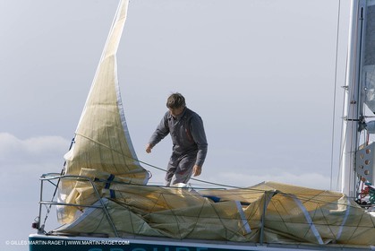 27 03 08- La Grande Motte- (FRA,34) Transat AG2R 2008- Jean-Paul Mouren- Laurent Pellecuer