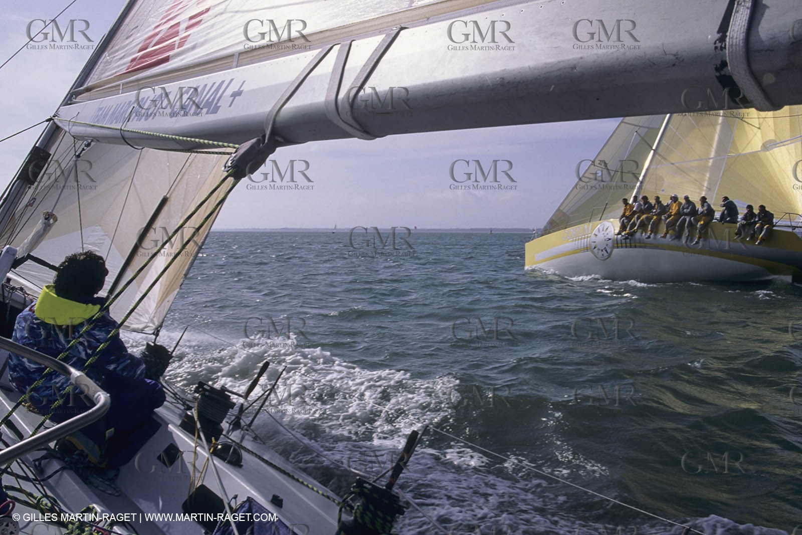 Sailing, Yacht Racing, Admiral's Cup, Cowes Week, Cowes (UK, IOW)