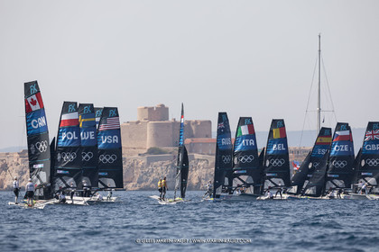 29 07 2024, Marseille (FRA), Paris 2024 Olympic Games, Sailing, Race Day 2