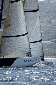 19 05 2010 - La Maddalena (ITA, Sardinia) Louis Vuitton Trophy - BMW ORACLE Racing - Training