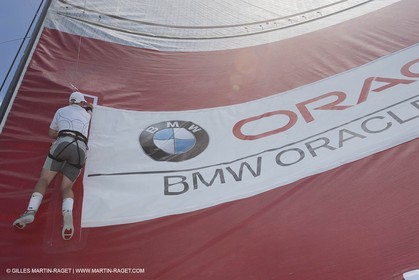29 01 2009 - Auckland (NZL) -  Louis Vuitton Pacific Series - BMW ORACLE Racing - Training