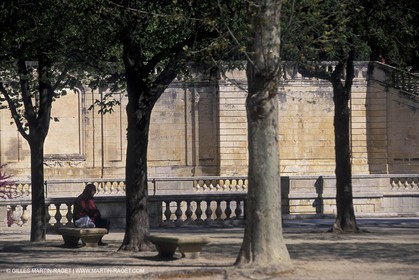 Nîmes - Jardin de la Fontaine