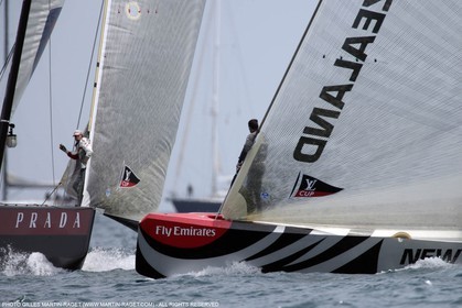 06 06 2007-Valencia (Spain)- 32nd America's Cup - Louis Vuitton Cup Final - Day 4