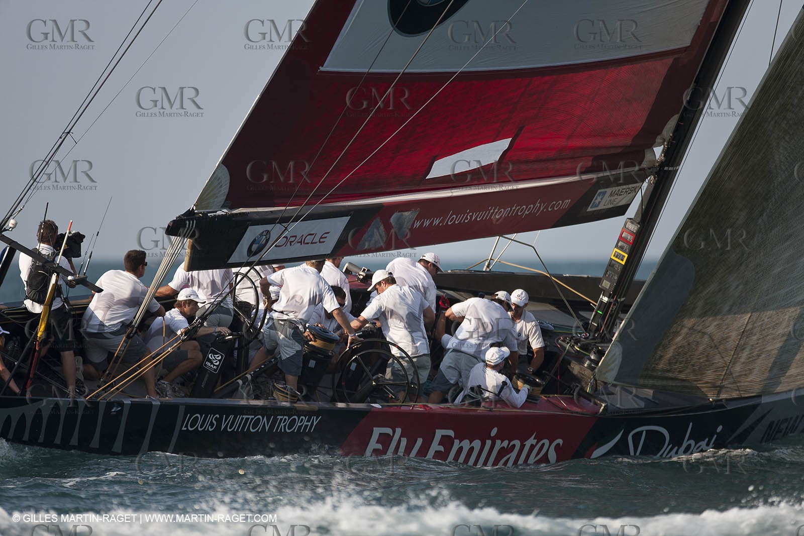 21 11 2010 - Dubai (UAE) - Dubai Louis Vuitton Trophy -  Round 2 - BMW ORACLE Racing