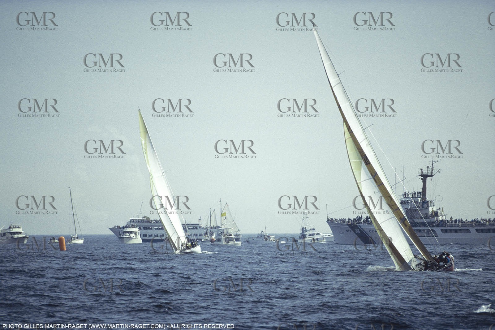 25th America's Cup, Newport (RI, USA) - Australia II Vs Liberty