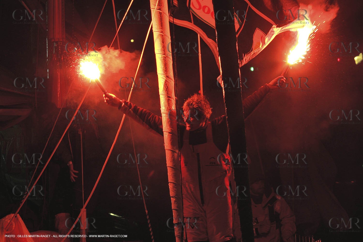 IMOCA Class - 2004 Vendée Globe  - Vincent Riou - PRB - Winner