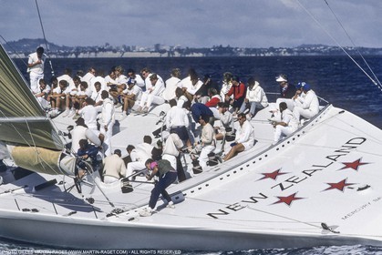 Sailing, Yacht Racing, America's Cup XXVII, San Diego (USA,CA) 1988, Stars & Stripes Vs New Zealand