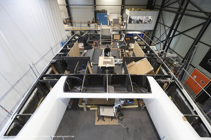 29 10 2018, La Grande Motte (FRA,30), Chantier Gunboat, construction du Gunboat 68