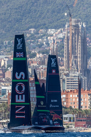 16 09 2024, Barcelona (ESP), 37th America's Cup, Louis Vuitton Cup Semi-final, Race Day 2