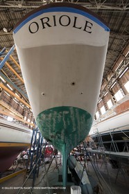 13 03 2010 - La Ciotat (FRA,13) - Oriole - Annual maintenance at  Charpentiers Réunis boatyard