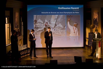 12 08 08 - Paris (FRA) Edouard VII theater - French Sailing Federation - Champions party - French Sailor of the year : Francis Joyon