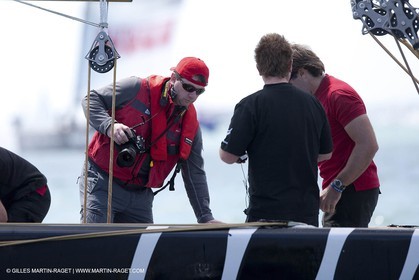03 02 2009 - Auckland (NZL) -  Louis Vuitton Pacific Series -  Racing Day 4 - Round Robin 1