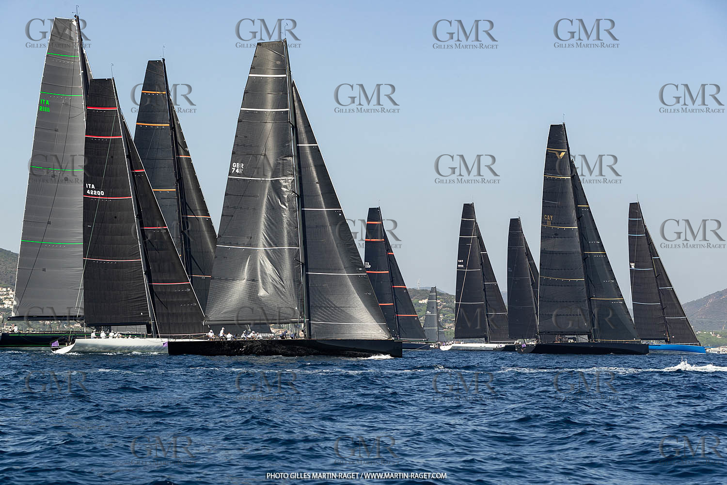 30 09 2023, Saint-Tropez (FRA,83), Les Voiles de Saint-Tropez 2023, Race day 1 for Maxi Yachts
