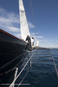30 09 2010 - SainTropez (FRA,13) - Voiles de Saint Tropez 2010 - onboard Atlantic