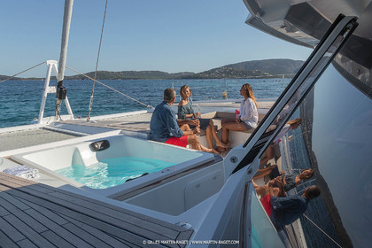 30 08 2018, Porto Vecchio (FRA, South Corsica) Chantier Fountaine-Pajot, Alegria 67