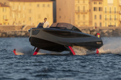 09 08 2018, Saint-Tropez (FRA,83), Foiler, the Flying Yacht by Enata