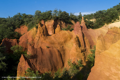 21 06 2018, Rustrel (FRA, 84), Anciennes carrières d'ocre