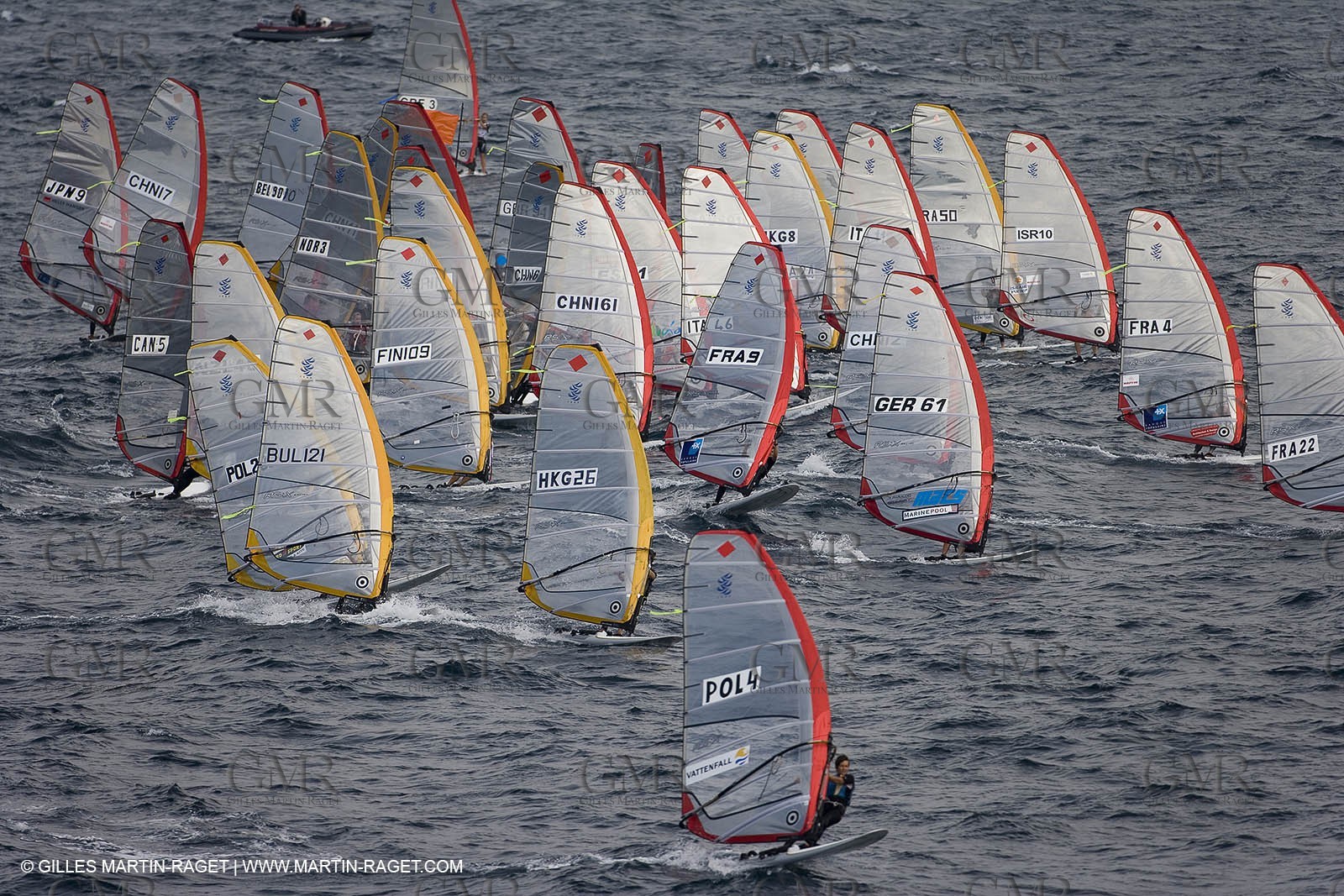 26 04 2007 - 2007 Semaine Olympique Française - Hyères (South of France) - Day 5 - Team France - RS:X