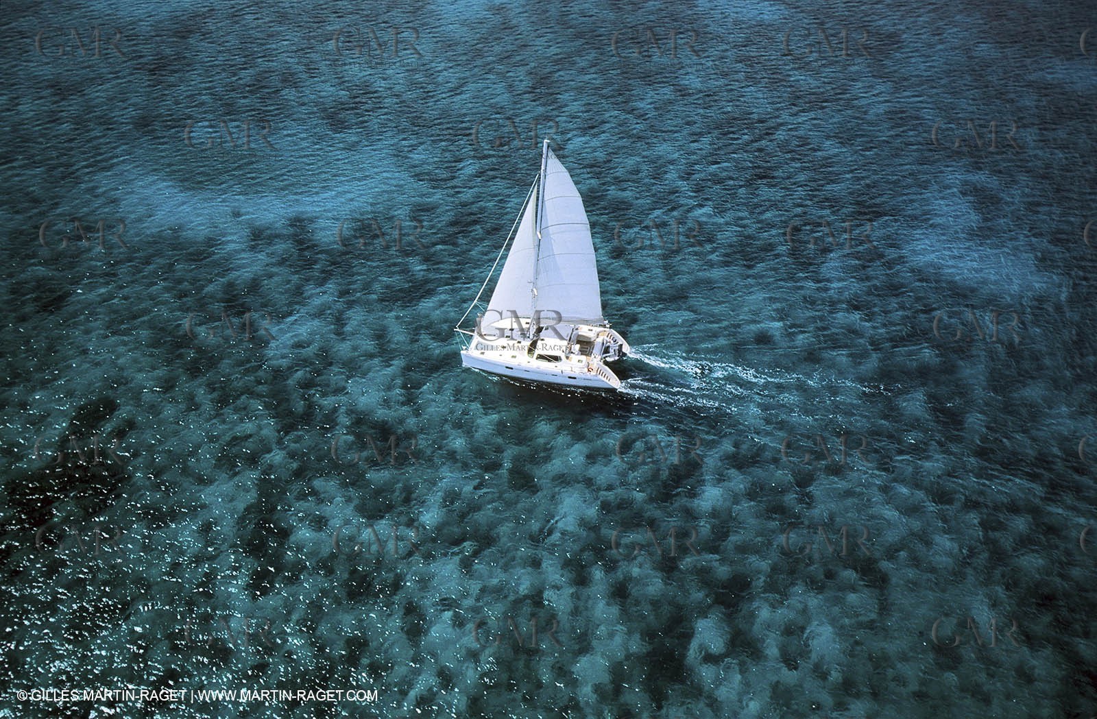 Cruising multihull sailing