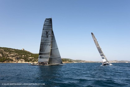 18 05 2010 - La Maddalena (ITA, Sardinia) Louis Vuitton Trophy - BMW ORACLE Racing - Training