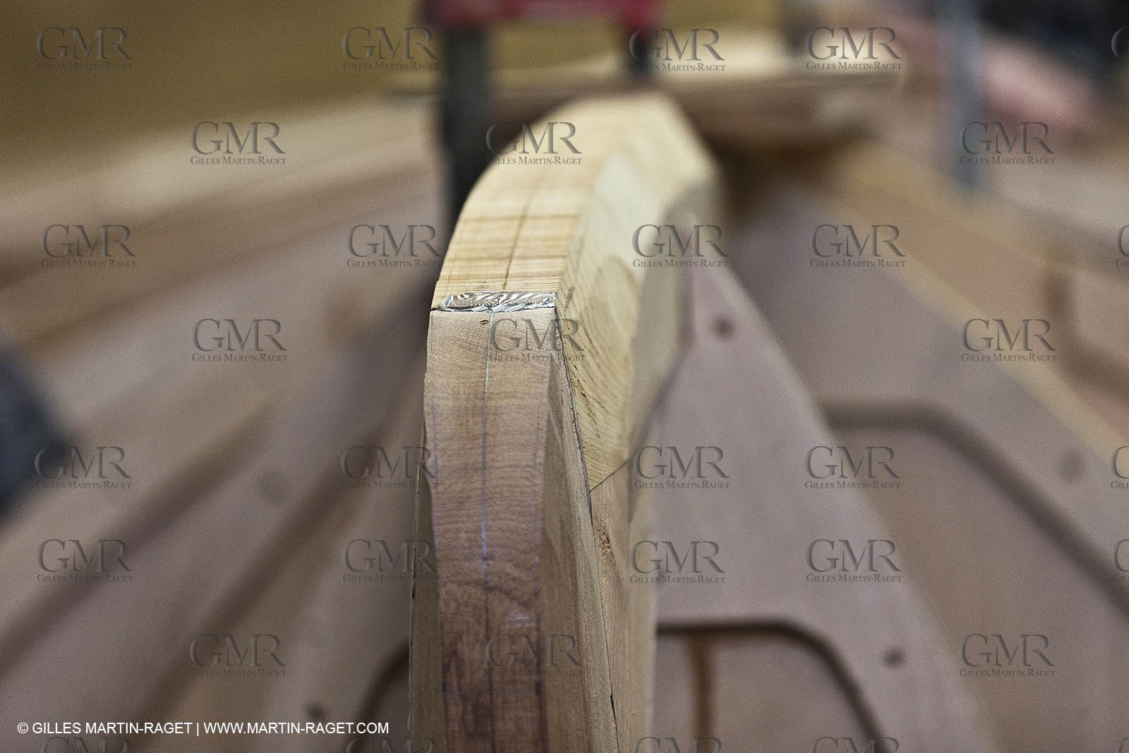 18 01 2012 - Marseille (FRA,13) - Alcyon construction at Carènes boat yard