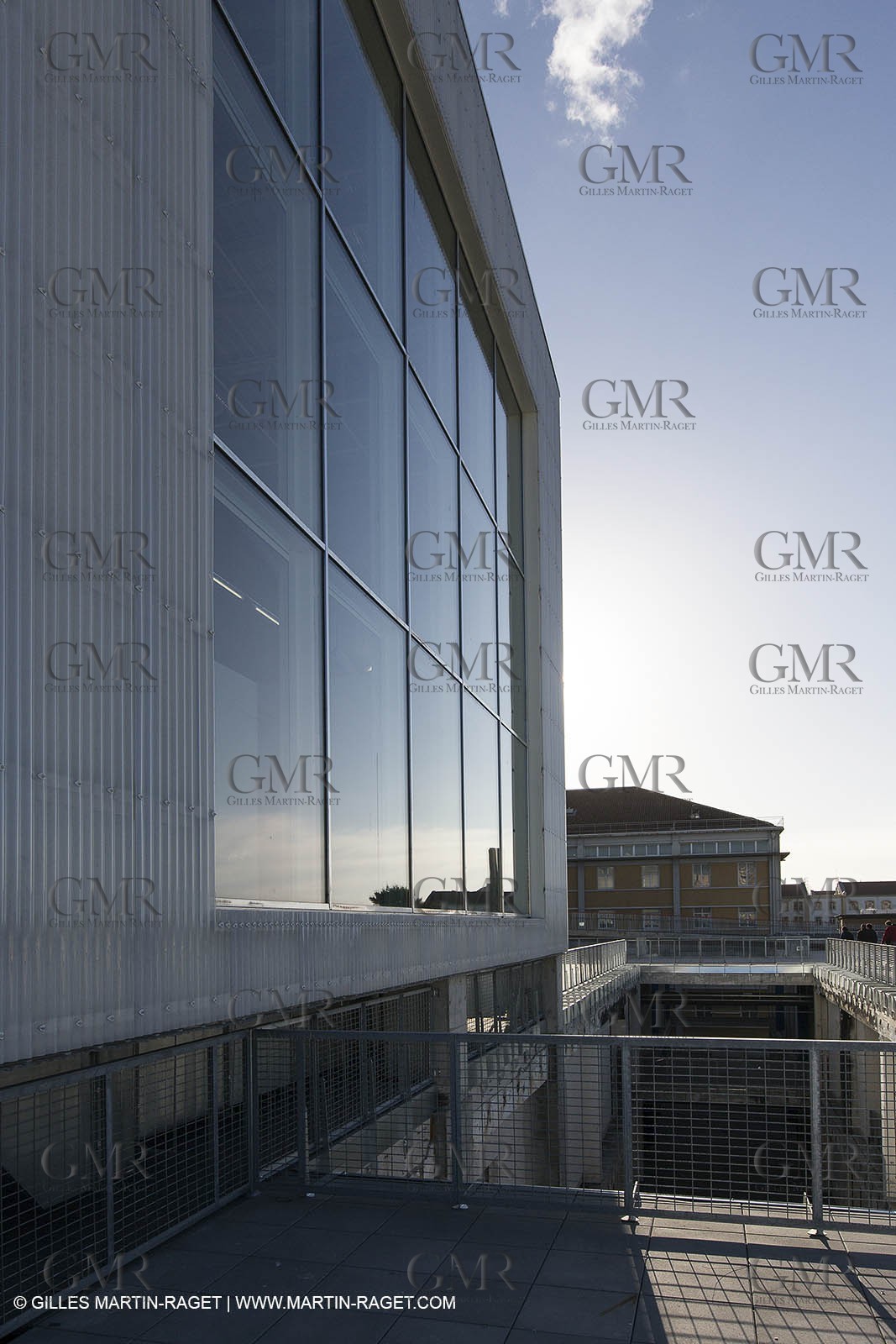 22 01 2013, Marseille, Fra, 13, Marseille Provence 2013, European Capital of Culture, Belle of May Revisited industrial site, Panorama Tower