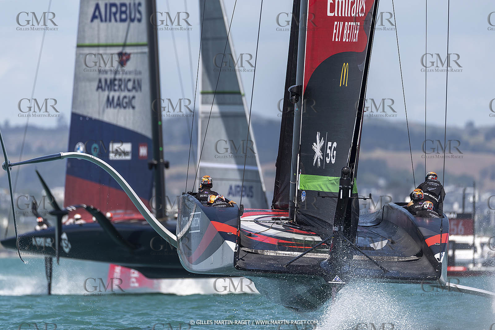 12 01 2021, Auckland (NZL), 36th America's Cup, Practice Racing
