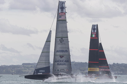 08 12 2020 - Auckland (NZL) - 36th America's Cup - Practice Sessions - Day 1