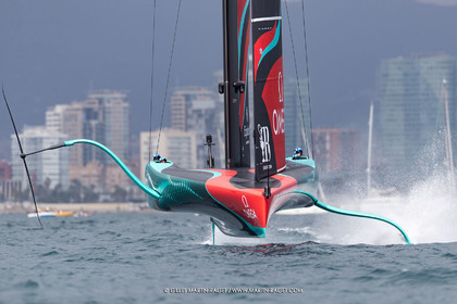 12:10 2024, Barcelona (ESP), Louis Vuitton 37th America's Cup, Final Match, Race Day 1, Race 1