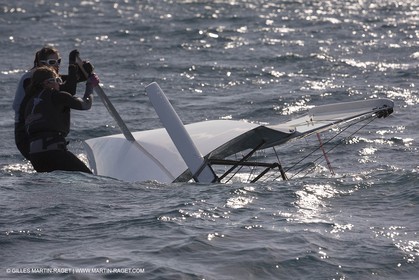 21 03 2013 - Marseille (FRA,13) - Essai du 49er FX