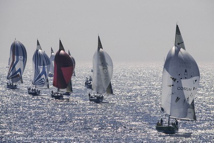 Sailing, Yacht Racing, Spi Ouest France, La Trinité sur mer (Britanny)