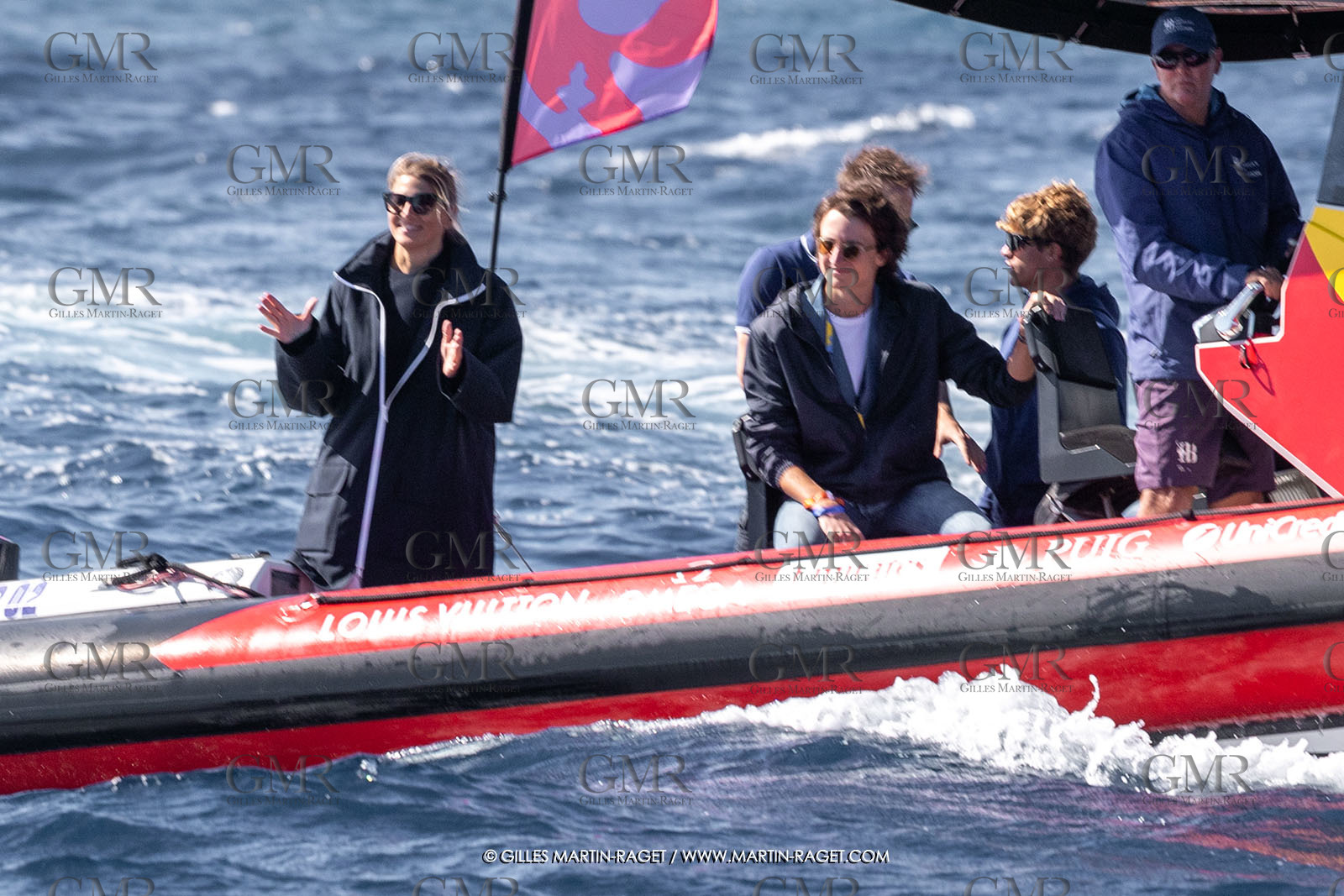 04 10 2024, Barcelona (ESP), 37th America's Cup, Louis Vuitton Cup Final, Race Day 7