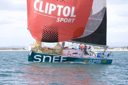 27 03 08- La Grande Motte- (FRA,34) Transat AG2R 2008- Jean-Paul Mouren- Laurent Pellecuer