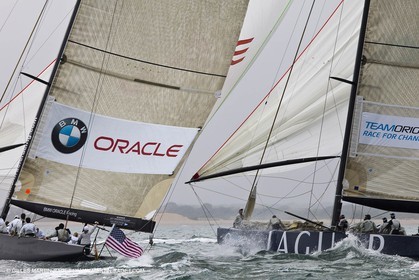 06 08 2010 - Cowes (UK, IOW) - The 1851 Cup -  BMW ORACLE Racing - Day 4.