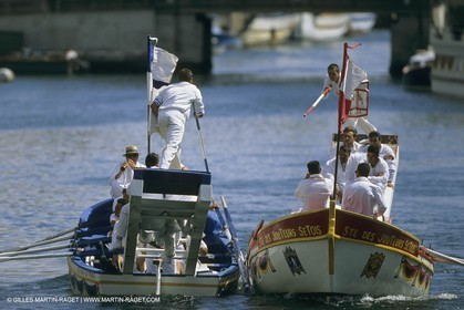France, Languedoc -Roussilon, Joutes à Sète (34)