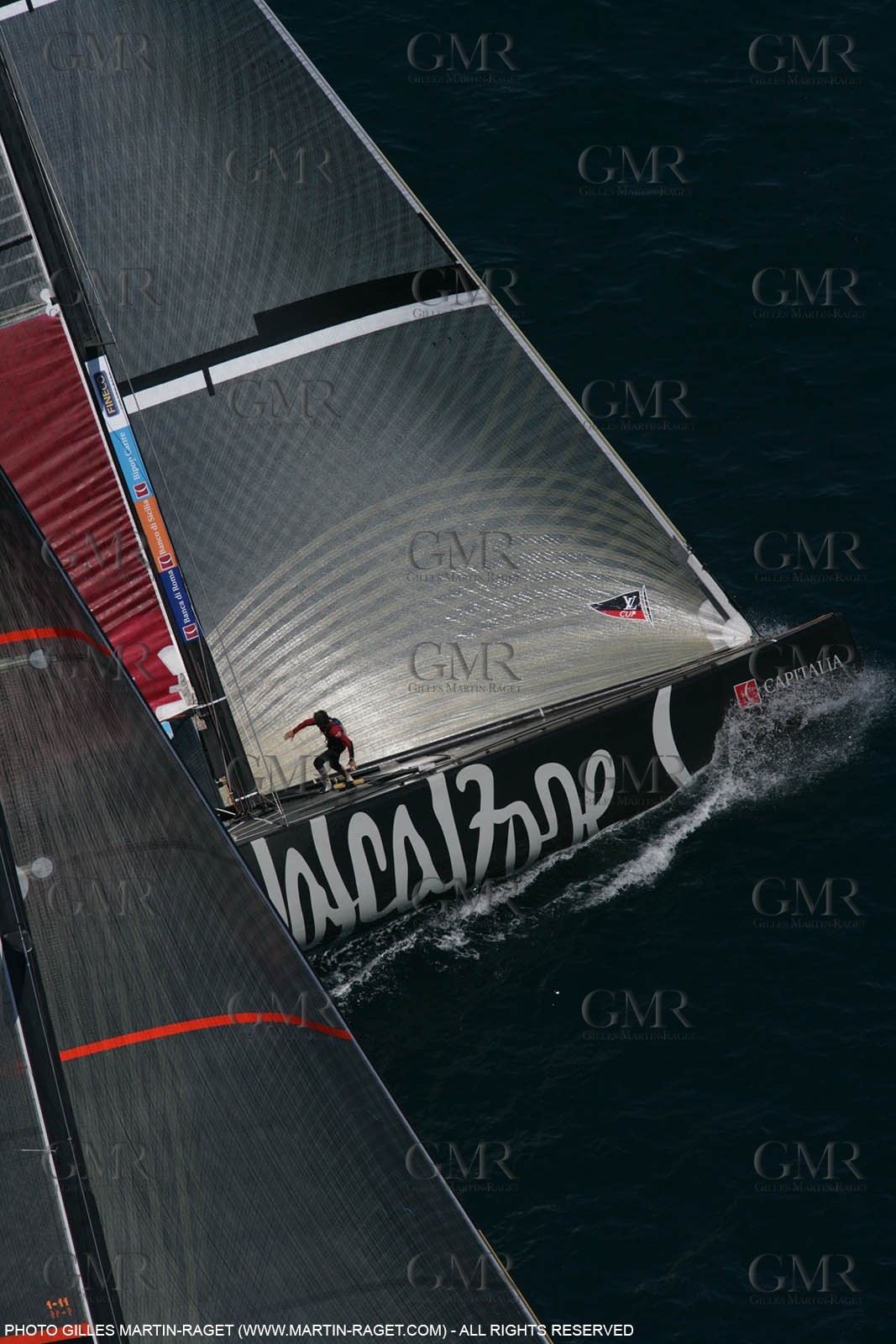 09 05 2007-Valencia (Spain)- 32nd America's Cup - Louis Vuitton Cup - RR2 - Day 11 - BMW ORACLE Racing