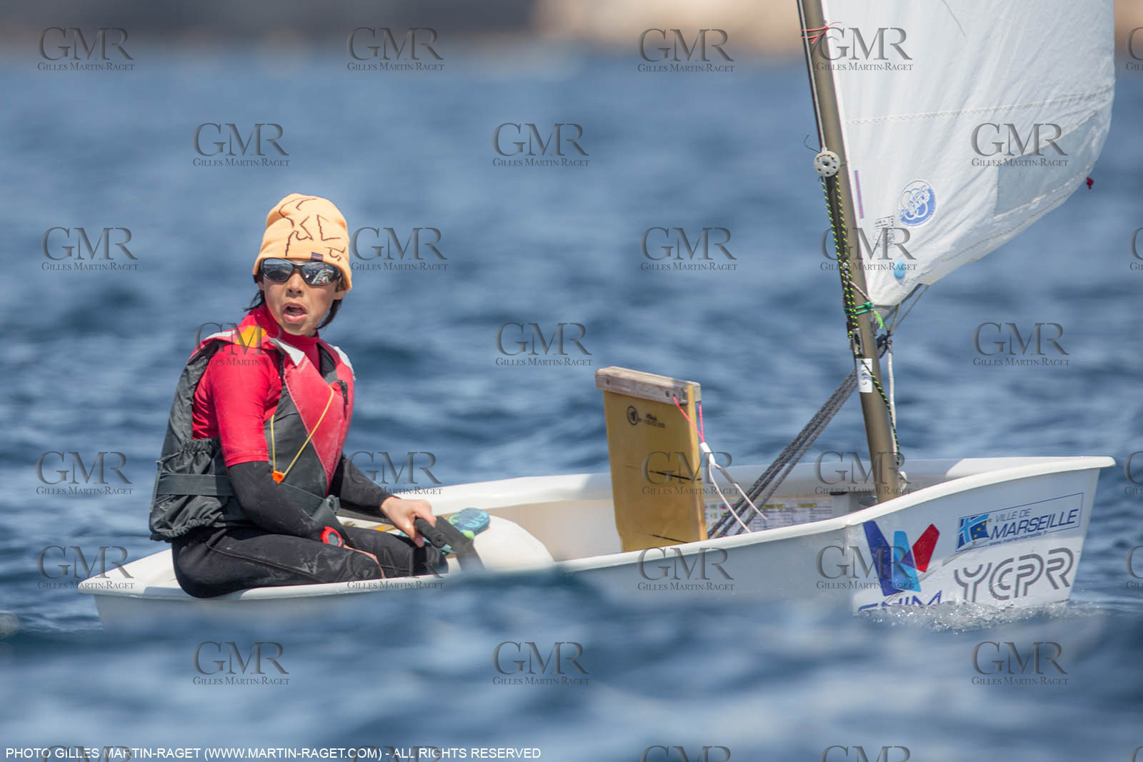 14 04 2016, Marseille (FRA,13), SNIM Dériveurs, Coupe Internationale de Printemps Optimist, Day 4