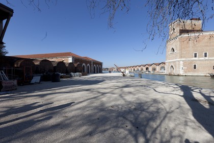 20 02 2012 - Venezia (ITA) - 34th America'sCup - Venezia 2012 America's Cup World Series - The Arsenale where the AC45 moorings, public village, media center and Club 45 will be located