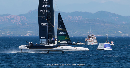 10 09 2025, Saint-Tropez,(FRA), Rockwool SailGP France Saint-Tropez, Race Day 1