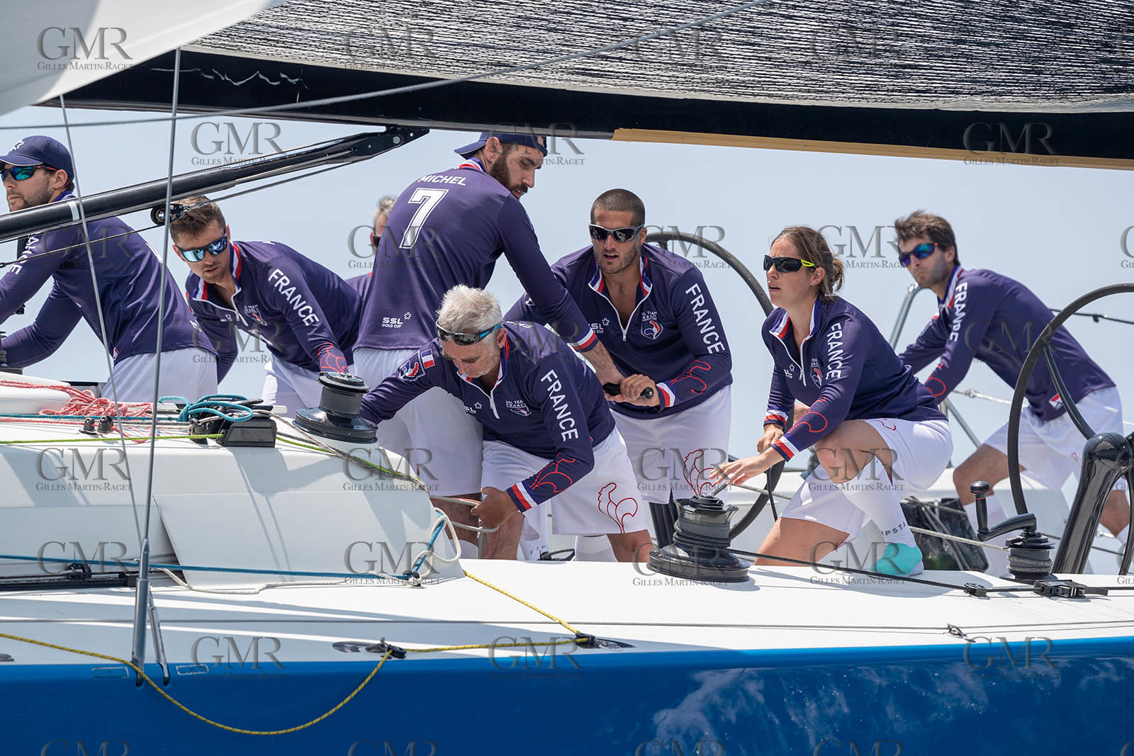 07 06 2021, Marseille (FRA,13), SSL Team France, Entraînement à bord de Tonerre de Glenn