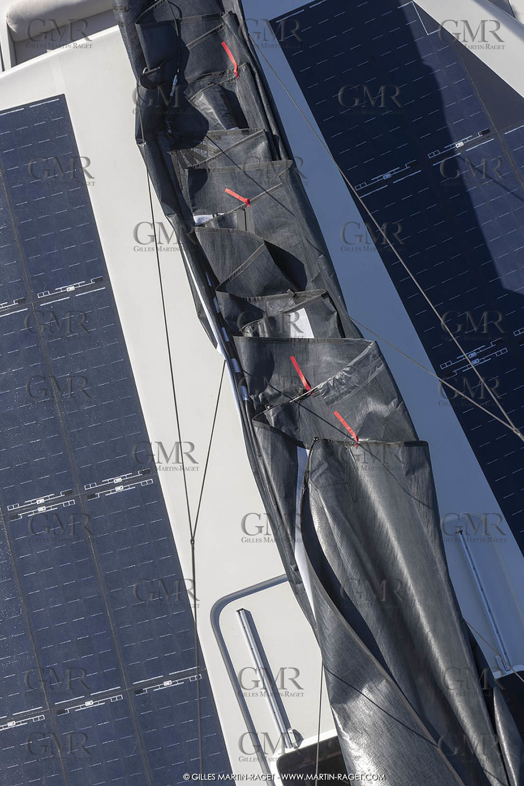 16 02 2019, Porquerolles (FRA,83), Gunboat 68 sail testing  3