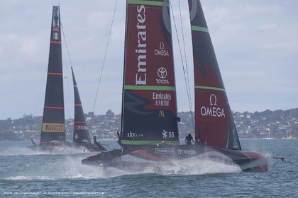 08 12 2020 - Auckland (NZL) - 36th America's Cup - Practice Sessions - Day 1