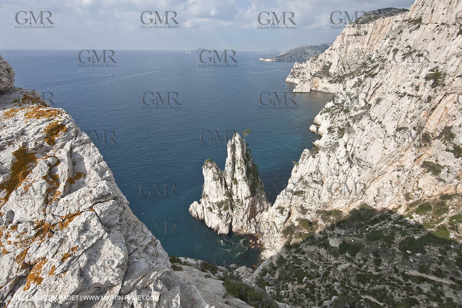 20 03 2009 - Marseille (FRA, 13) - Les Calanques - Pic de l'Eissadon and devenson cliffs